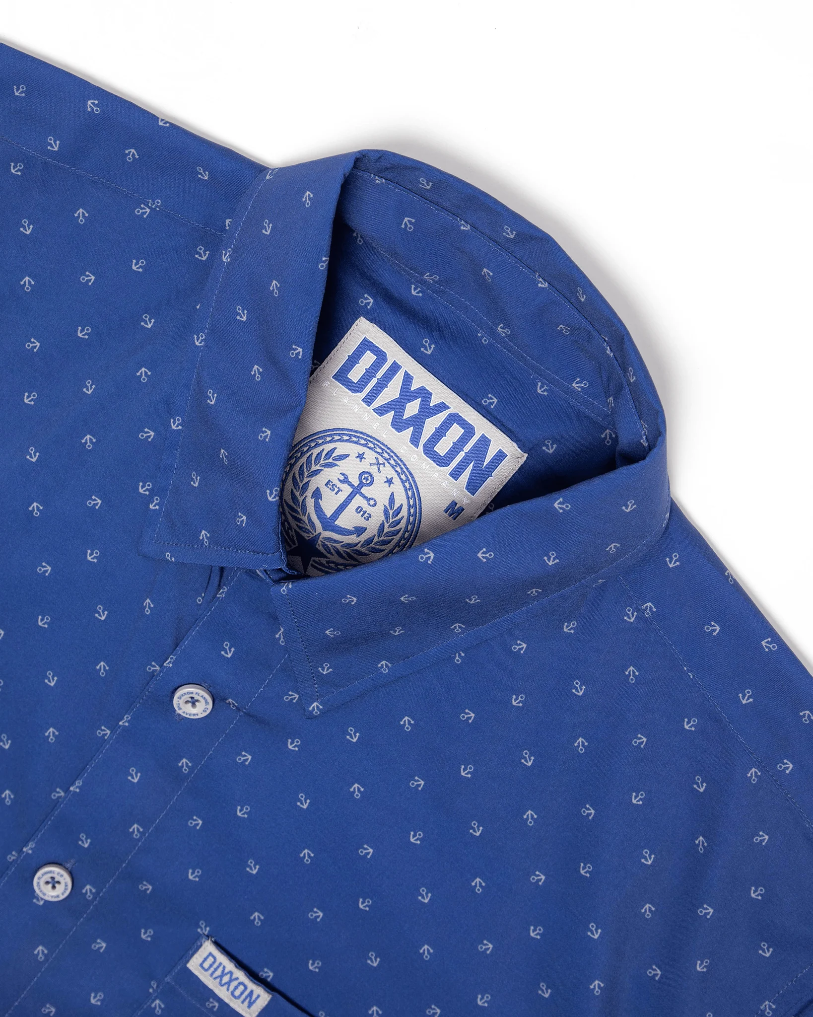 Avery Party Shirt - Blue & Gray 4 Avery Party Shirt - Blue & Gray