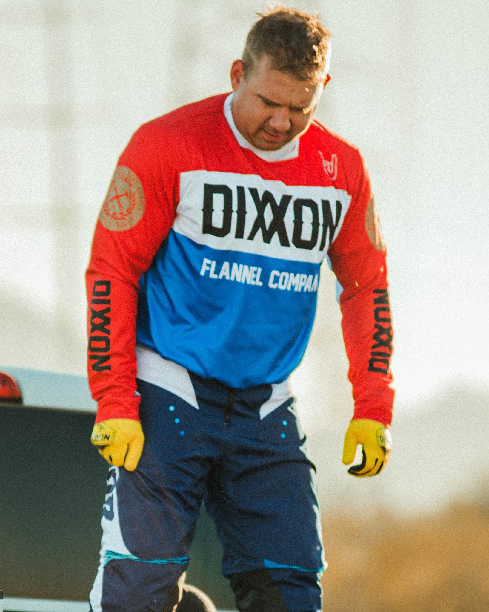 Badge Off-Road / MX Jersey - Red, White, & Blue 4 Badge Off-Road / MX Jersey - Red, White, & Blue