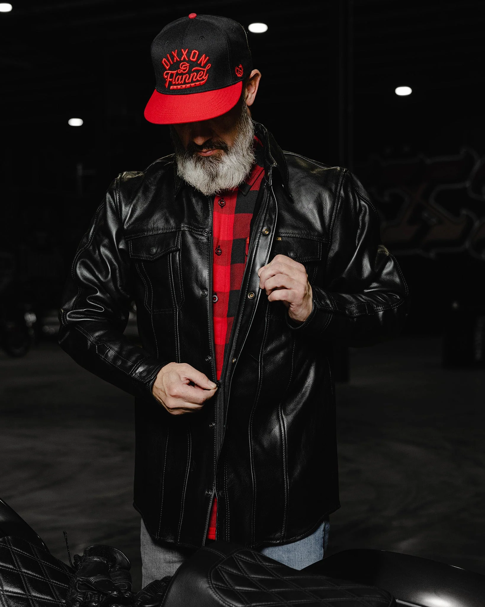 Bishop Leather Shirt