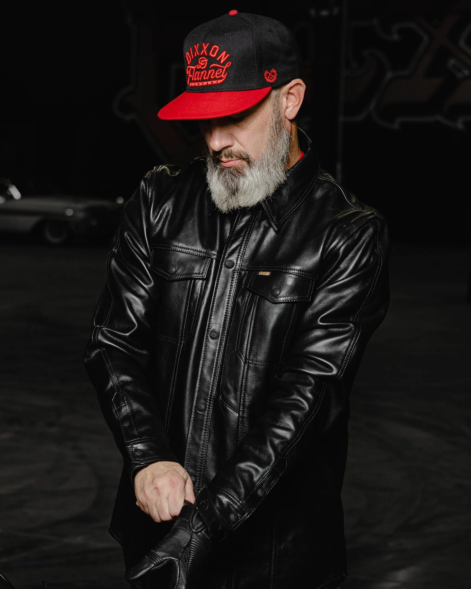 Bishop Leather Shirt