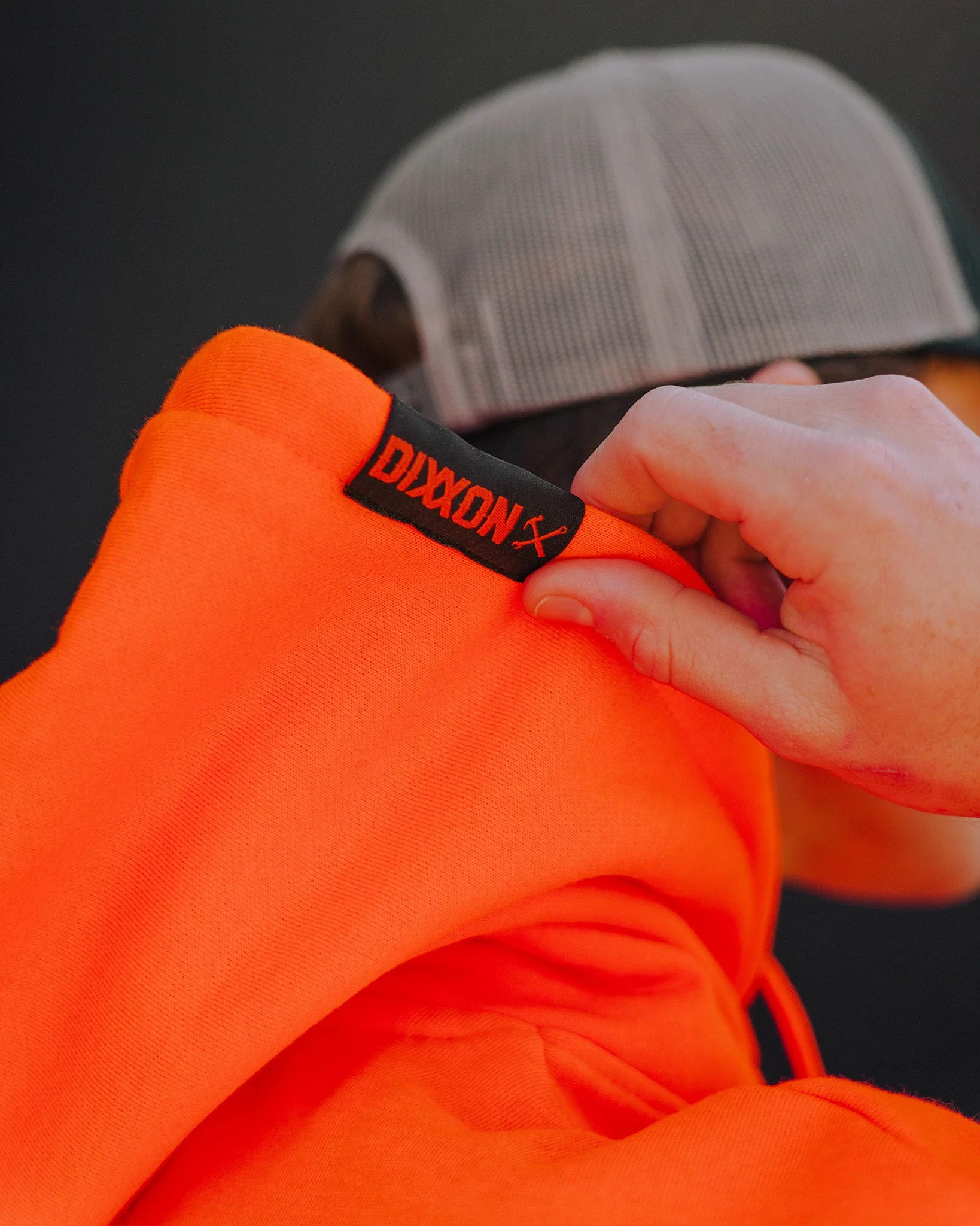 Black Box Crest Pullover Hoodie - Safety Orange 4 Black Box Crest Pullover Hoodie - Safety Orange