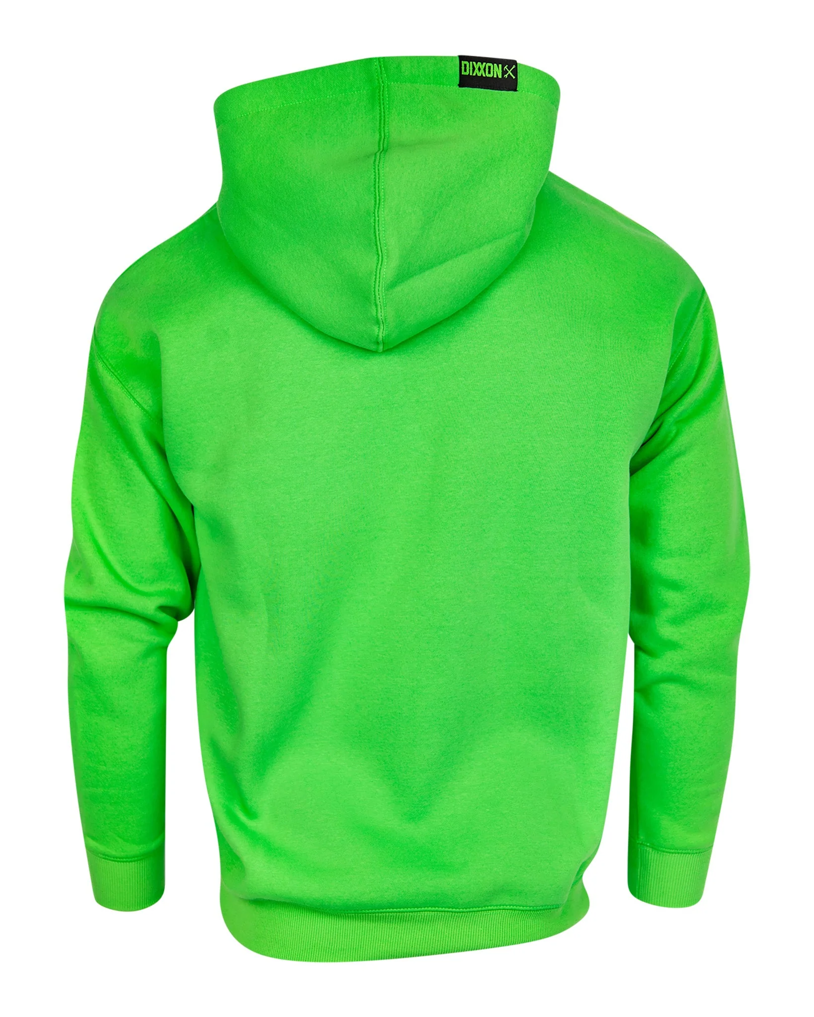 Black Checkpoint Pullover Hoodie - Safety Green 3 Black Checkpoint Pullover Hoodie - Safety Green