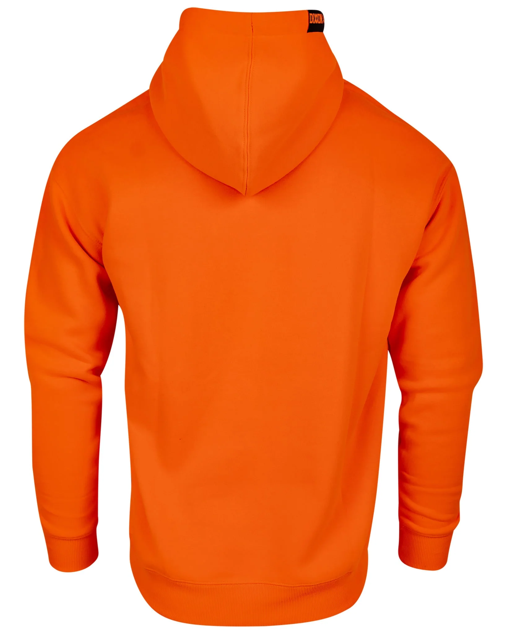 Black Checkpoint Pullover Hoodie - Safety Orange 3 Black Checkpoint Pullover Hoodie - Safety Orange