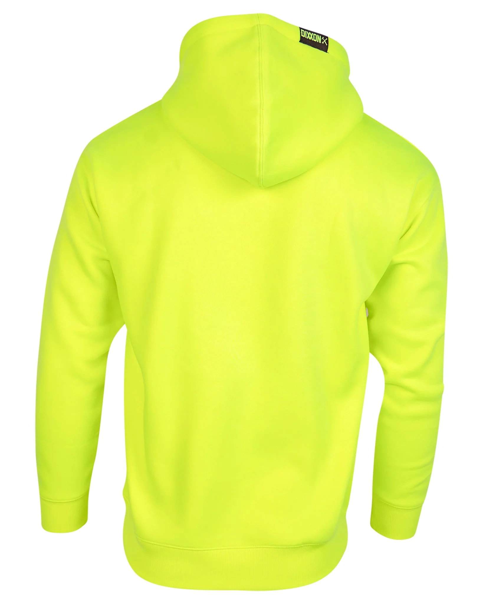 Black Checkpoint Pullover Hoodie - Safety Yellow 3 Black Checkpoint Pullover Hoodie - Safety Yellow