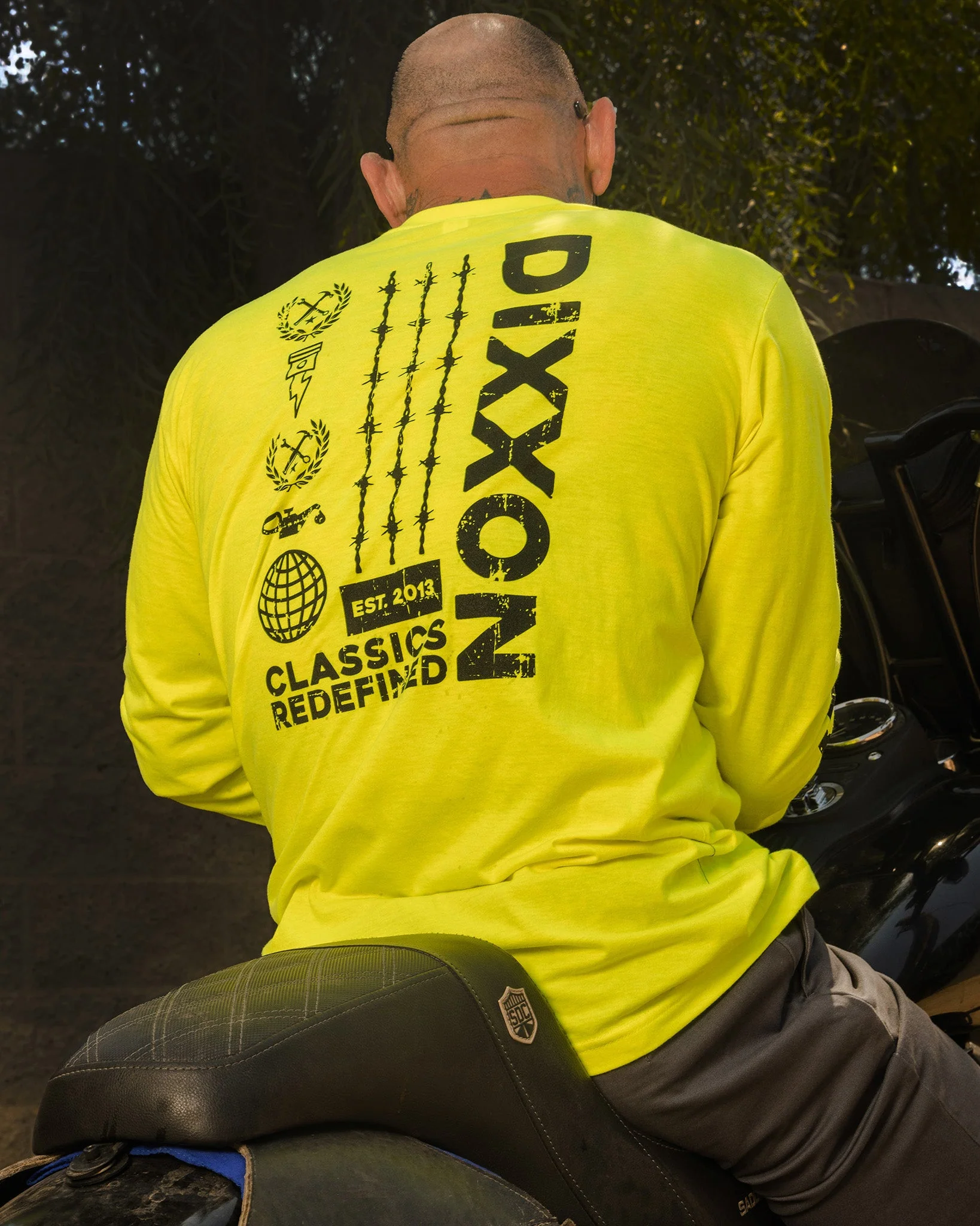 Brutal Hi Vis Long Sleeve T-Shirt - Yellow