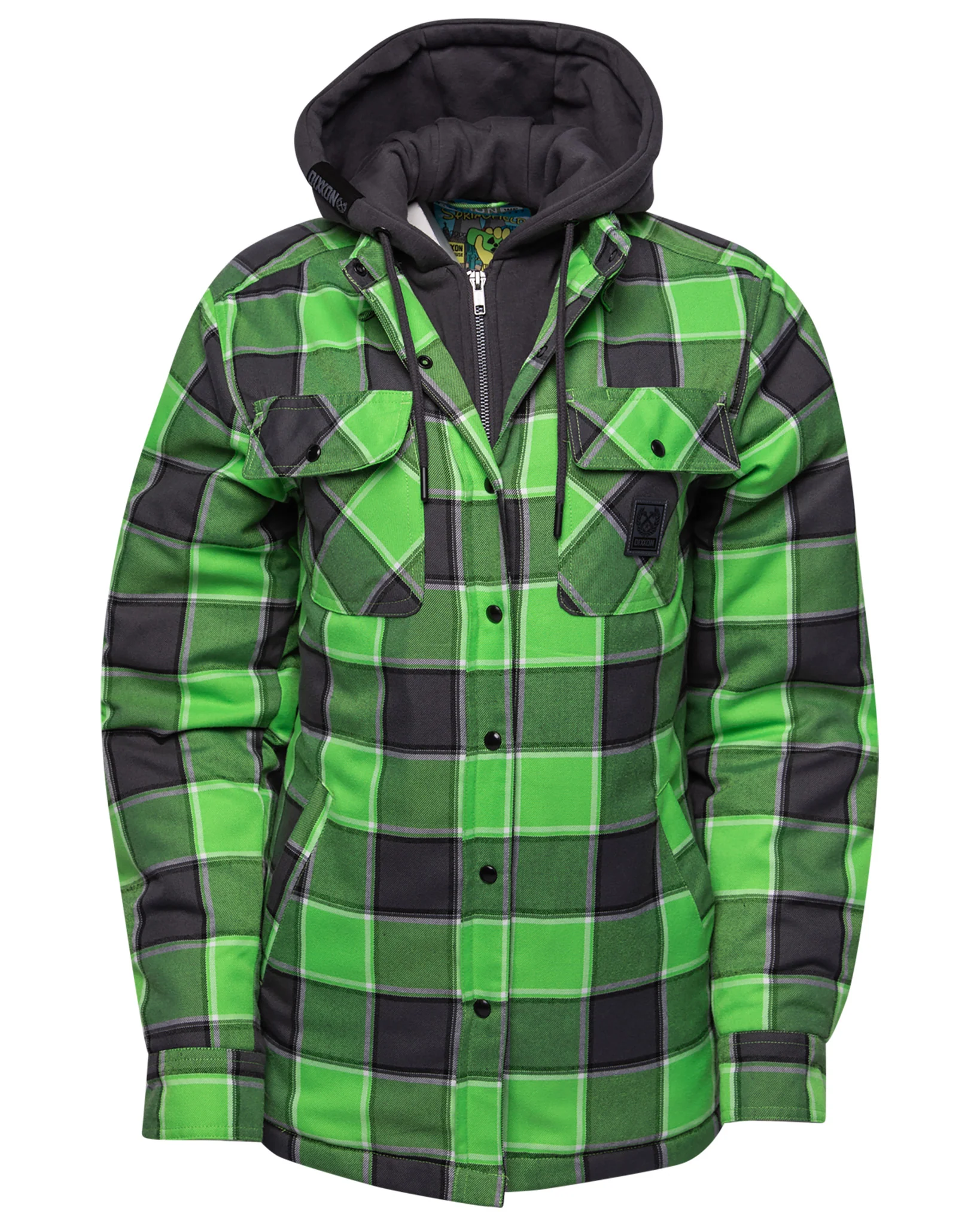 Women's Springfield Hooded Flannel Jacket