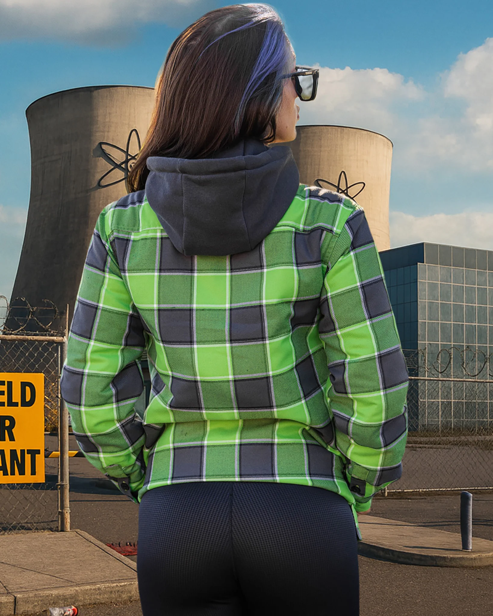 Women's Springfield Hooded Flannel Jacket