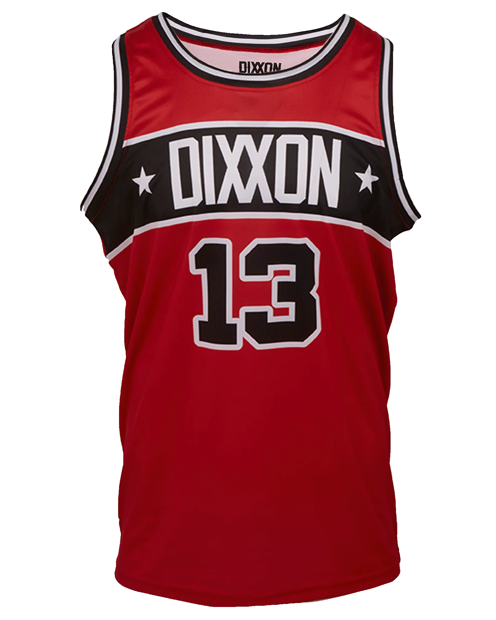 Classic Jersey - Red, Black, & White