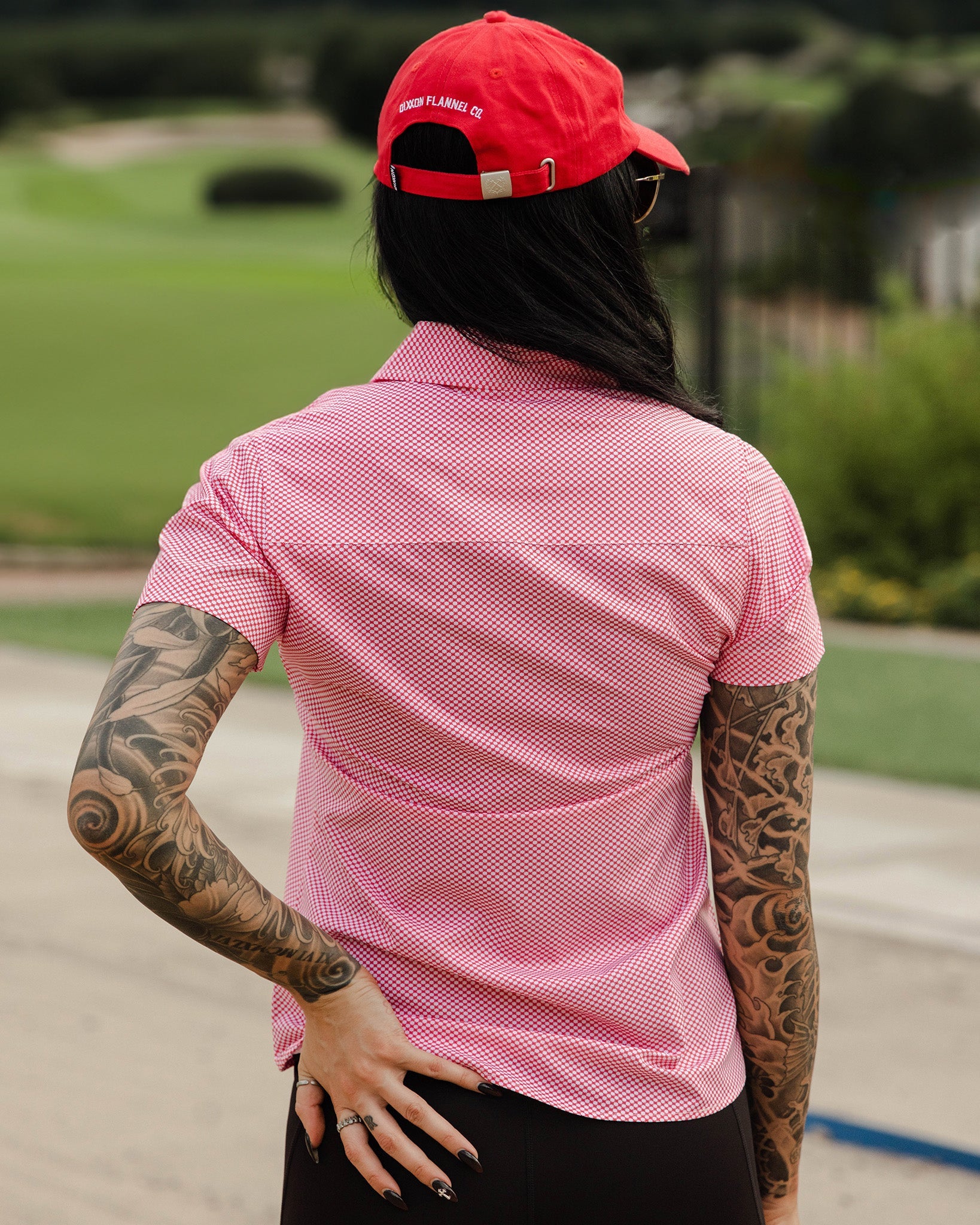 Women's The Trap Party Shirt - Red & White