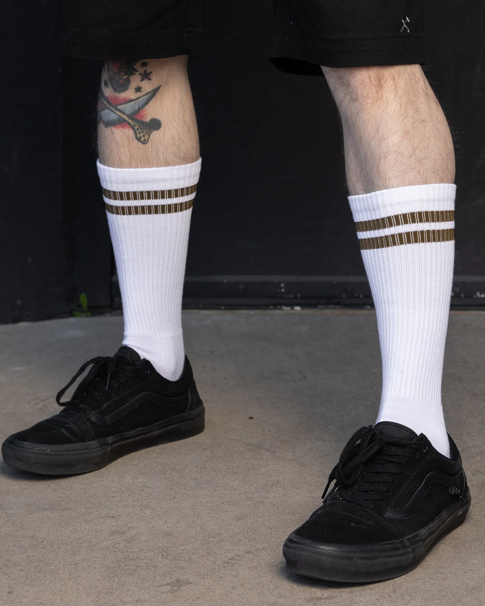 3pk Premium Crew Socks - White 4 3pk Premium Crew Socks - White