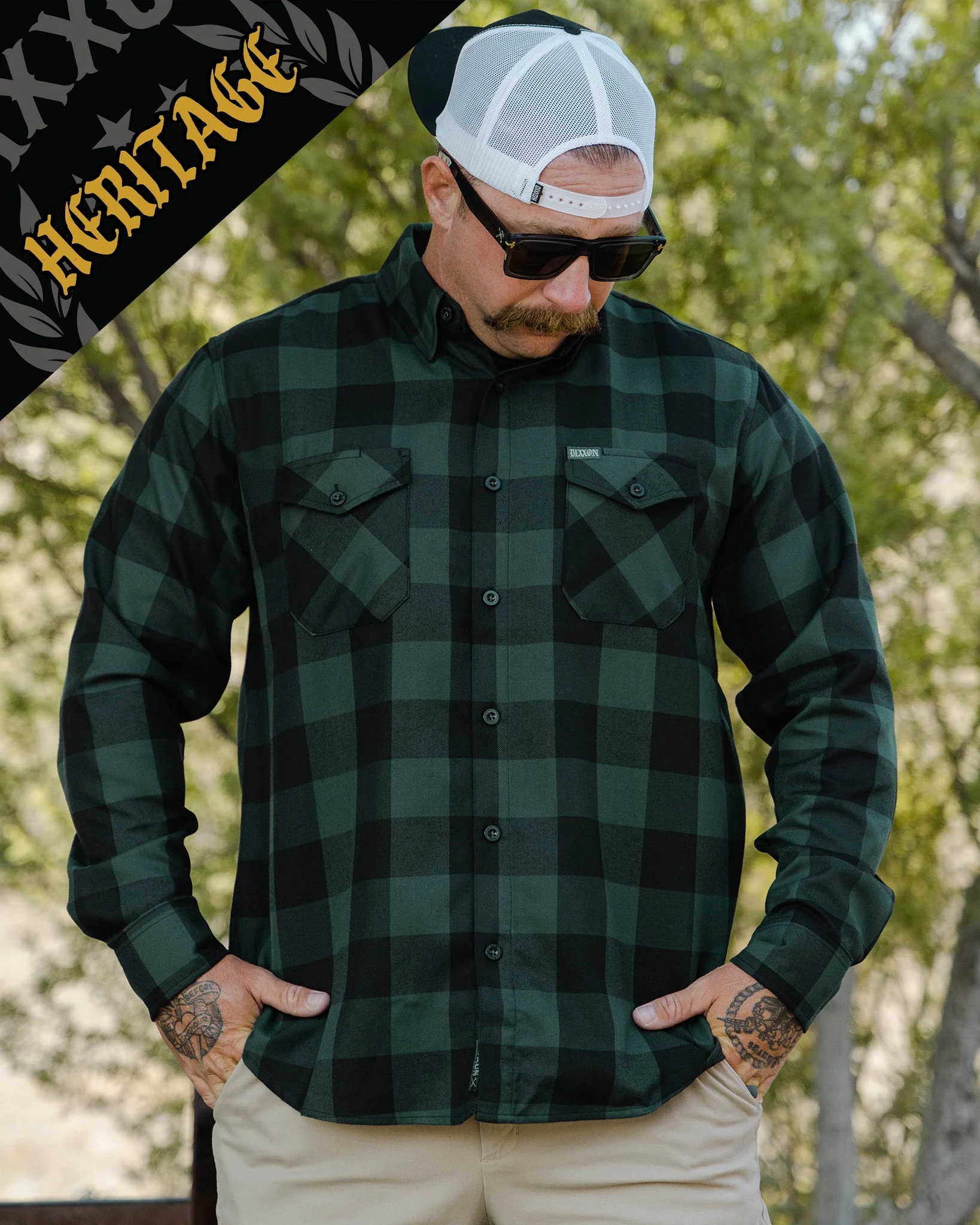 Evergreen Heritage Flannel